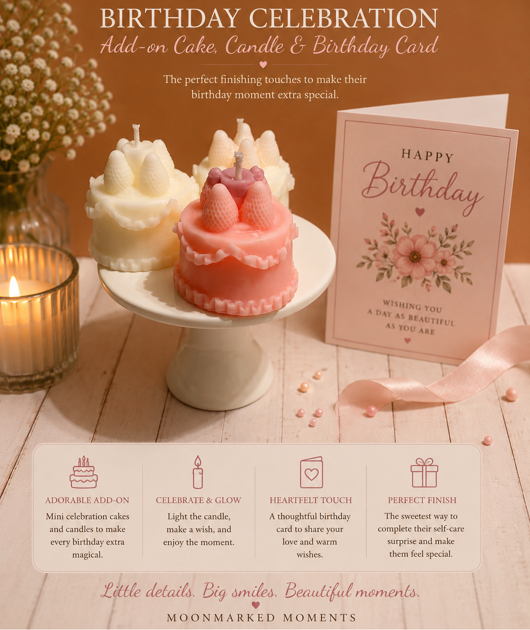 Birthday Add-On - Celebrate The Moment