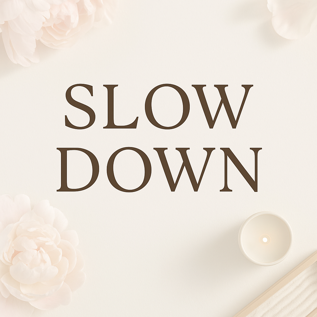 The Night I Finally Slowed Down and What It Taught Me About Healing...