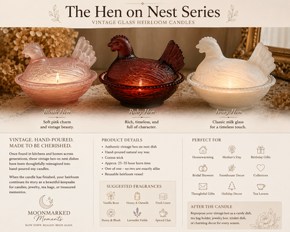 The Country Nest | Vintage Hen on Nest Heirloom Candle