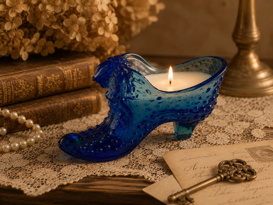 The Sapphire Slipper - Heirloom Candle