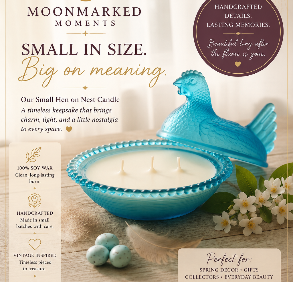 The Country Nest | Vintage Hen on Nest Heirloom Candle