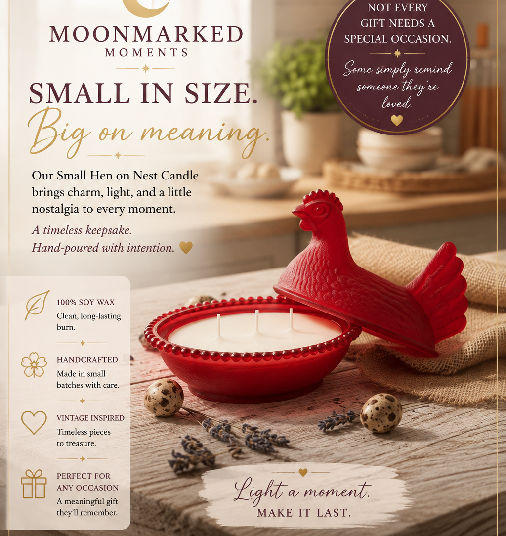 The Country Nest | Vintage Hen on Nest Heirloom Candle