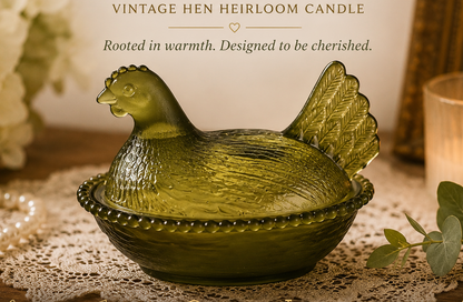 The Country Nest | Vintage Hen on Nest Heirloom Candle