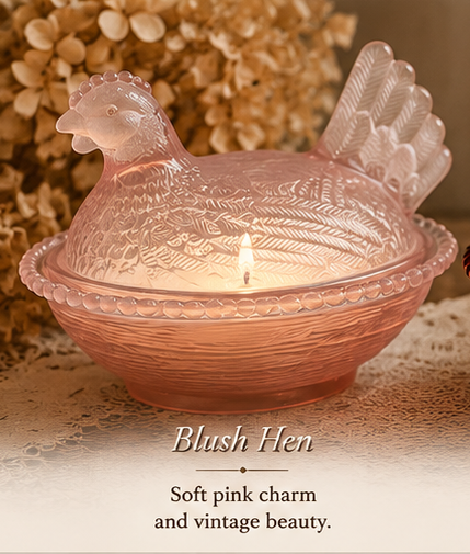 The Country Nest | Vintage Hen on Nest Heirloom Candle