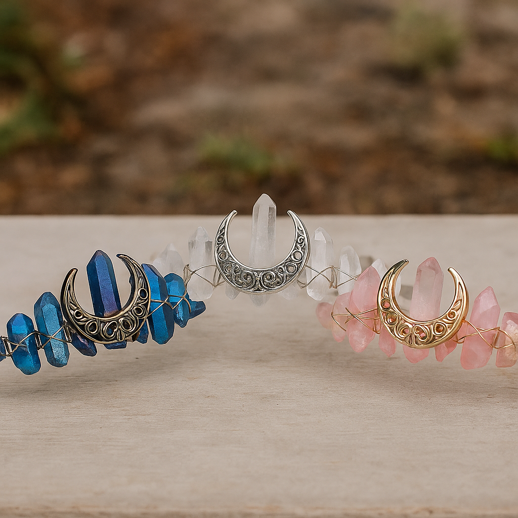 MoonMarked Crystal Crown