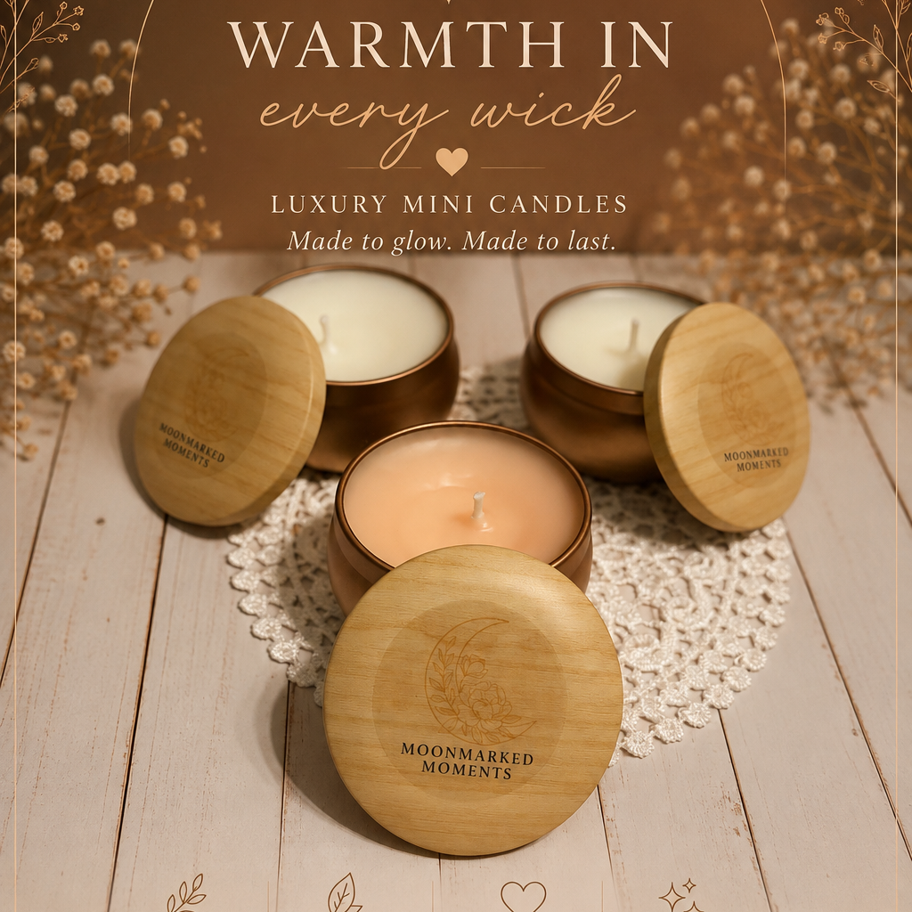 Moonmarked Moments Soy Wax Candle | Mini
